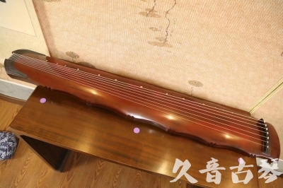 和田地区●久音古琴  ●典藏系列 20230726 [红洒金竹节]